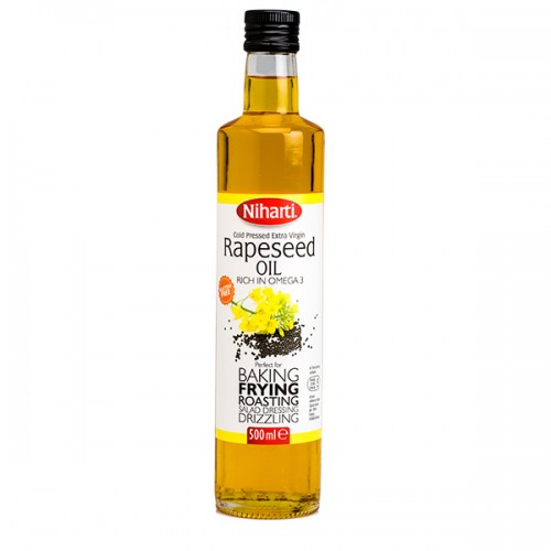 Niharti Extra Virgin Rapeseed Oil - 500ml