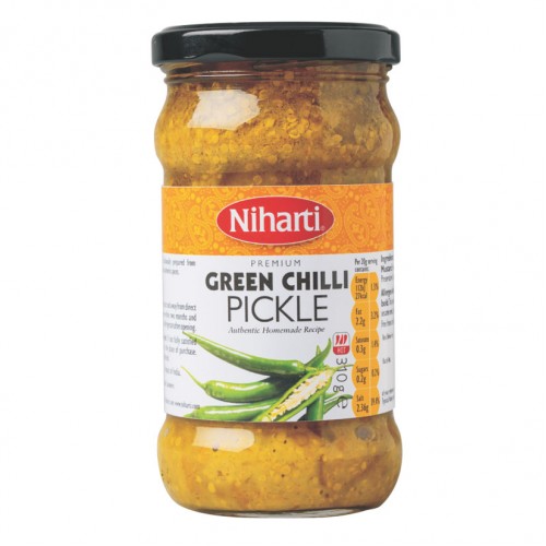Niharti Premium Green Chilli Pickle 310g