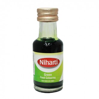 Niharti Liquid Food Colour Green - 28ML