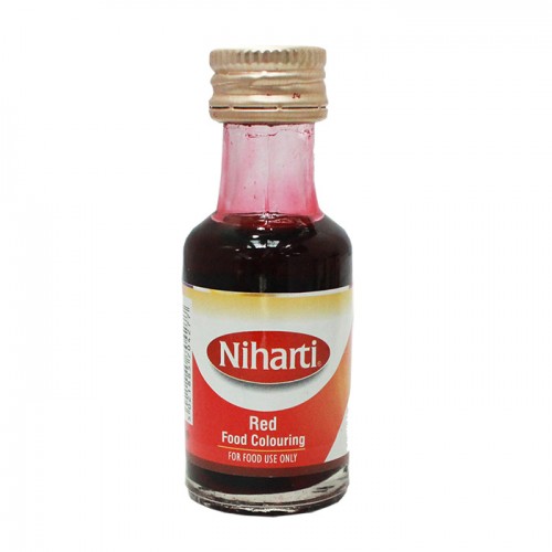 Niharti Liquid Food Colour Red - 28ML