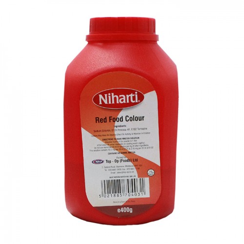 Niharti Food Colour Red Large - 400G