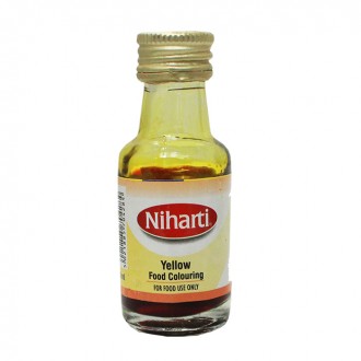 Niharti Liquid Food Colour Yellow - 28ML