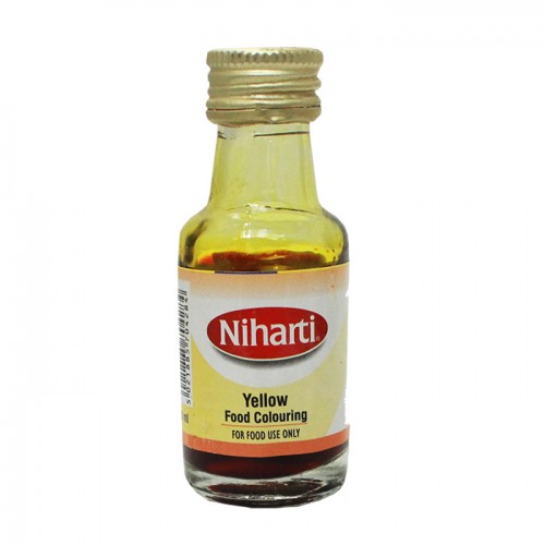 Niharti Liquid Food Colour Yellow - 28ML