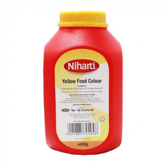 Niharti Food Colour Yellow Large - 400G